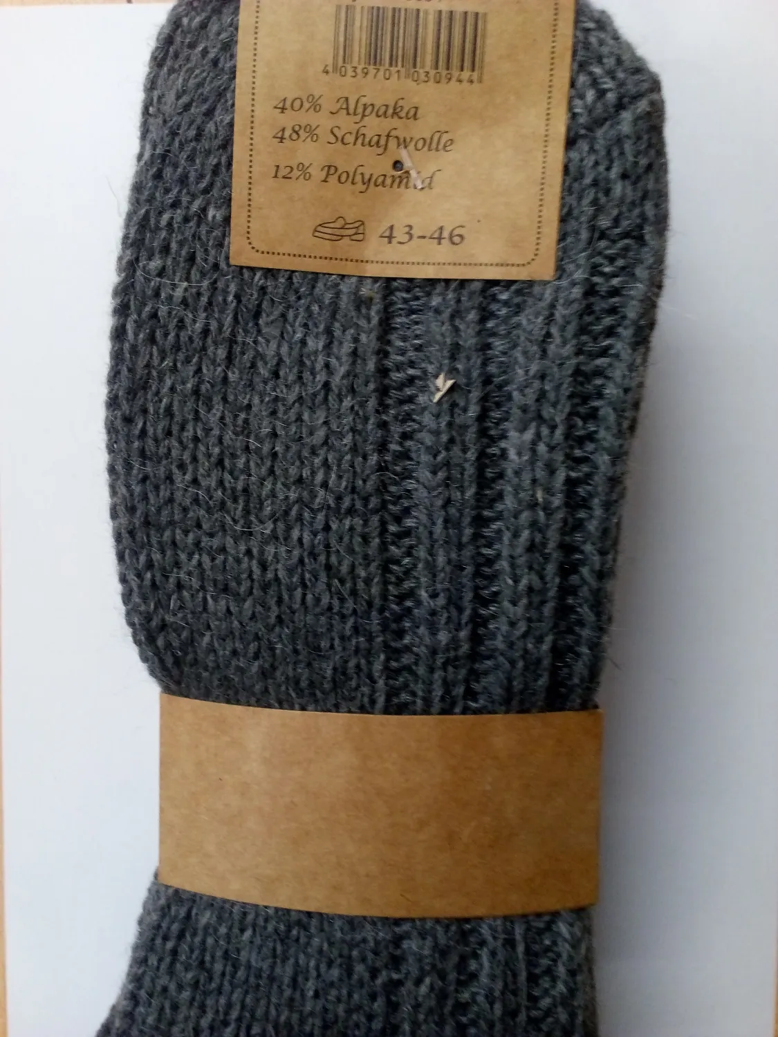 Alpaka Socken 2er Dick