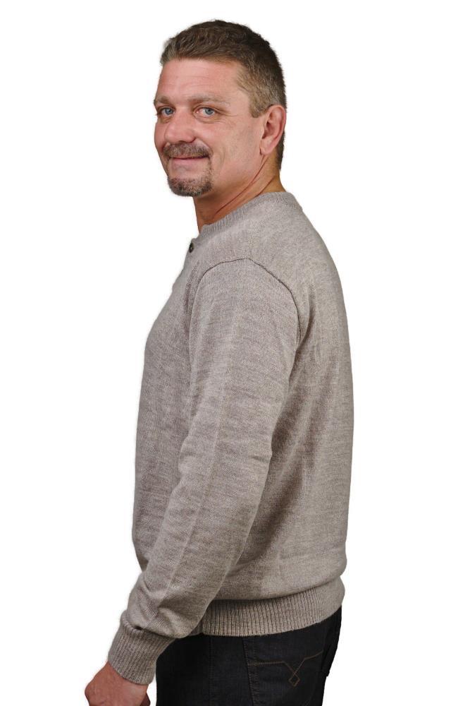 Herren Alpaka Pullover Puno 70% Baby Alpaka 30% Seide