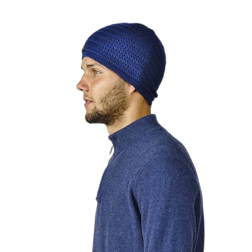 100% Alpaka M&uuml;tze Paul f&uuml;r Herren One Size f&uuml;r Kopfgr&ouml;&szlig;en S-XL