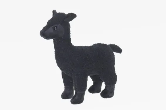 Alpaka Pl&uuml;schtier in schwarz