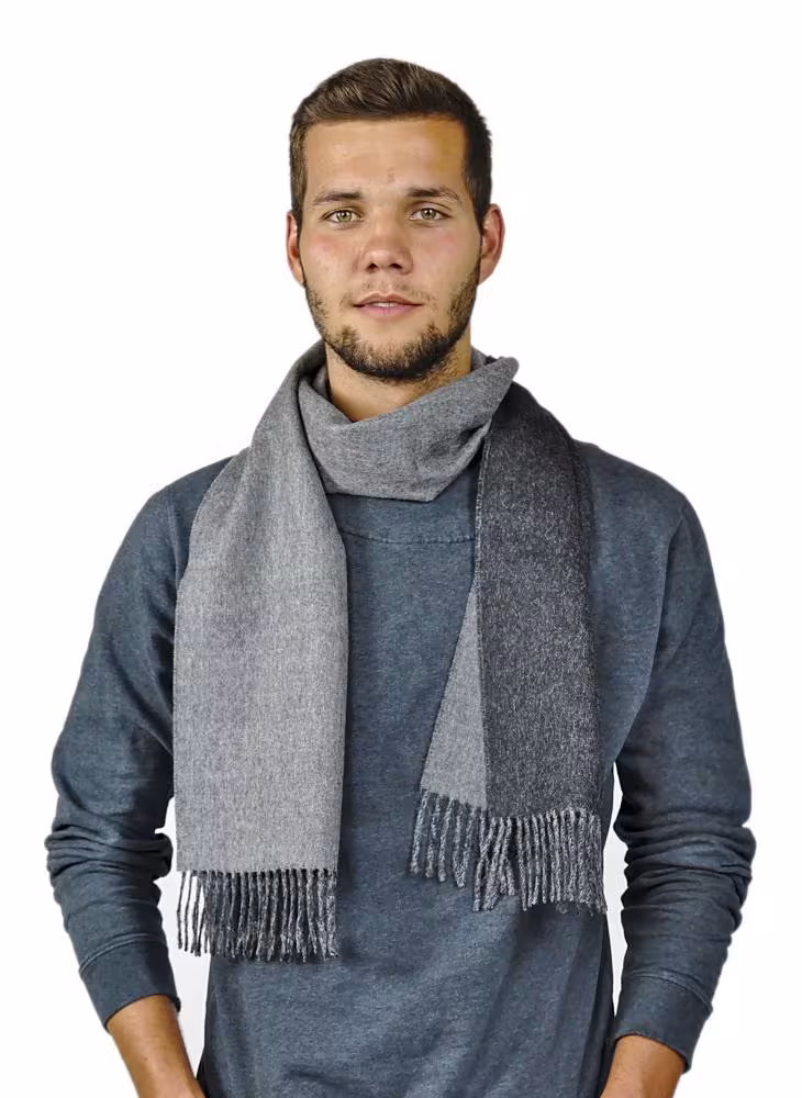 Damen und Herren Schal Oslo 100% Baby Alpaka Uni One Size f&uuml;r jeden Anlass