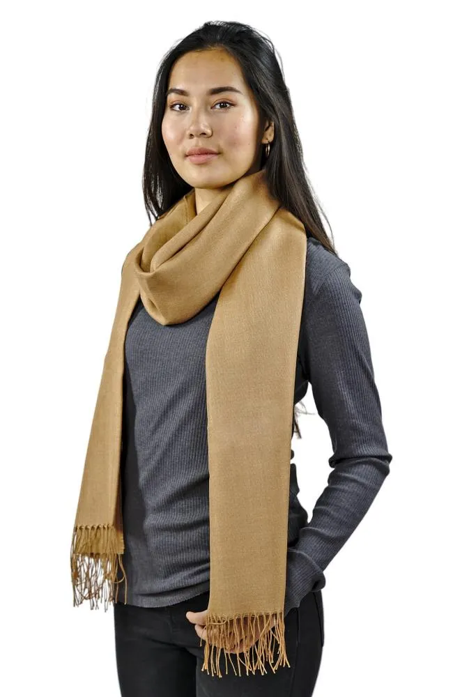 Baby Alpaka Seide Schal Miami Uni Damen und Herren One Size