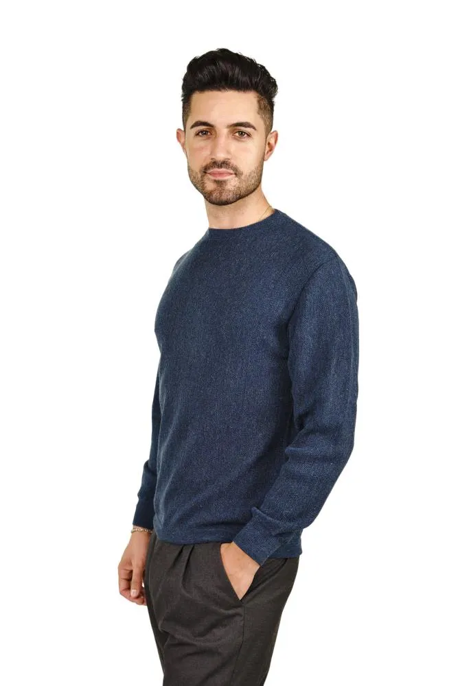 Pullover George 100% Baby Alpaka f&uuml;r Herren