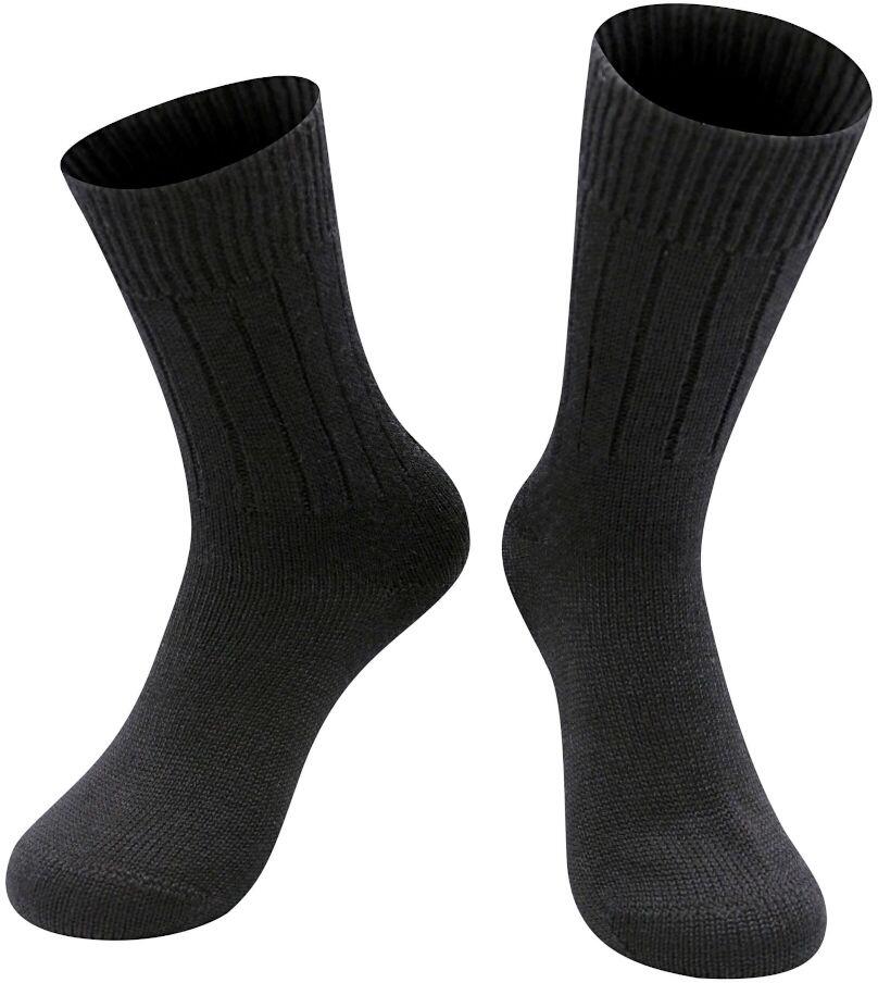 AlpacaOne Alpaka Socken Classic Damen Herren - Schwarz 36-38