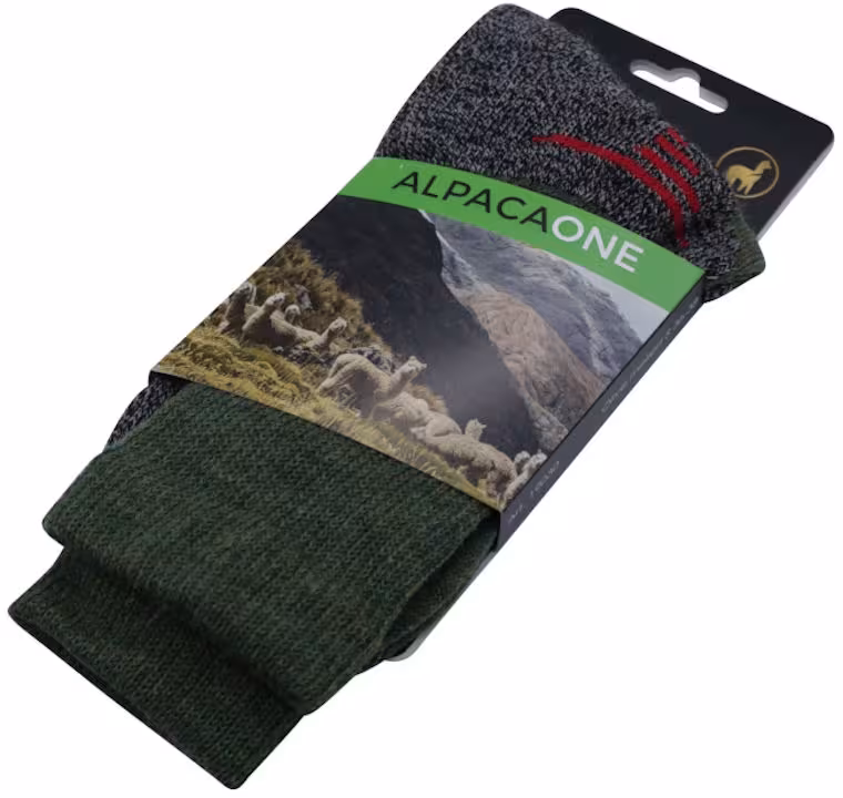 AlpacaOne Alpaka Trekking Socken Damen Herren 3-er-Pack