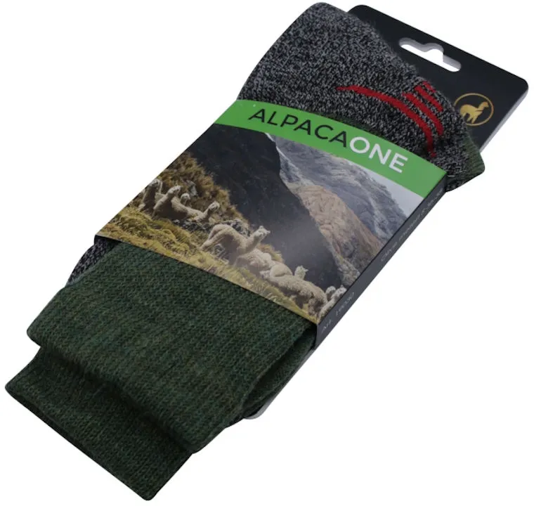 AlpacaOne Alpaka Trekking Socken Damen Herren 3-er-Pack
