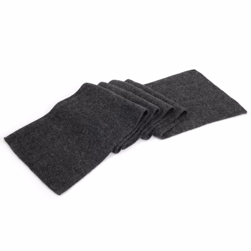 Schal, gestrickt anthrazit