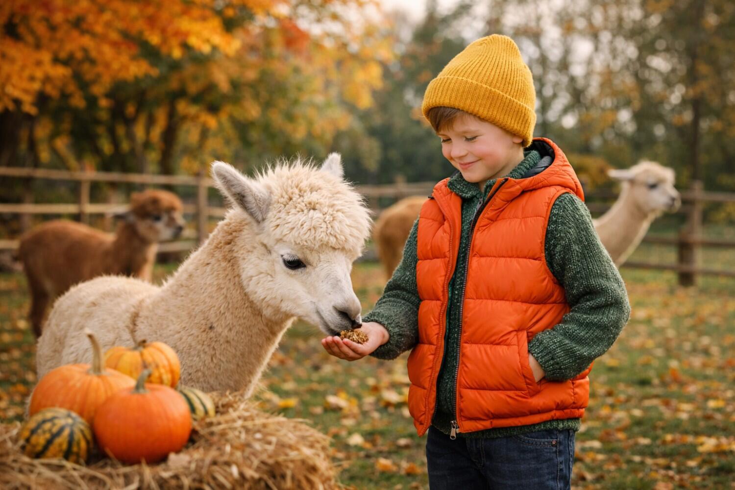 Alpaka Feriencamp Herbstferien