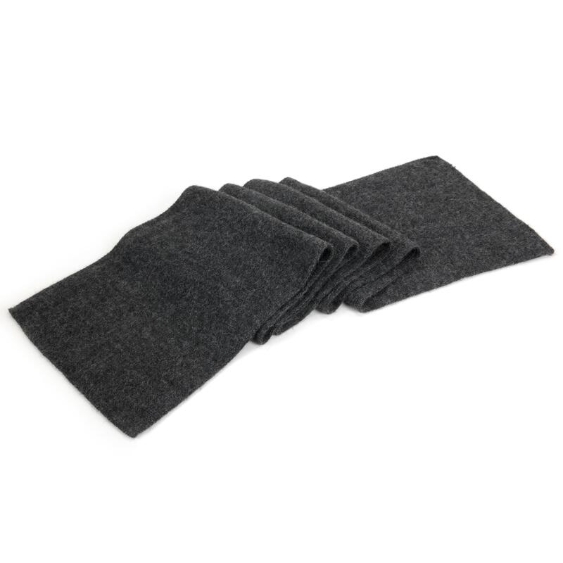 Schal, gestrickt anthrazit