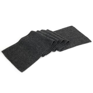 Schal, gestrickt anthrazit