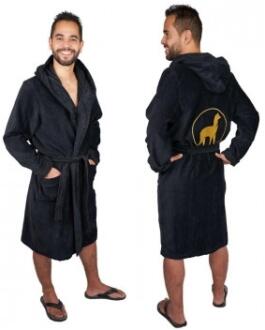 Bademantel Daytona für Herren bestickt 100% Baumwolle