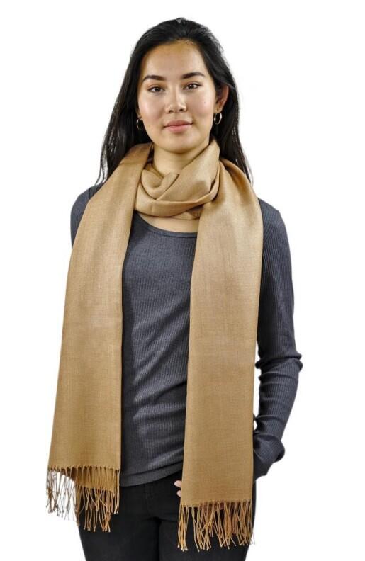 Baby Alpaka Seide Schal Miami Uni Damen und Herren One Size