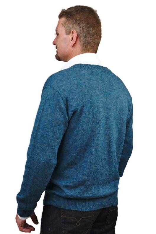 Herren Alpaka Pullover Chico 100% baby Alpaka