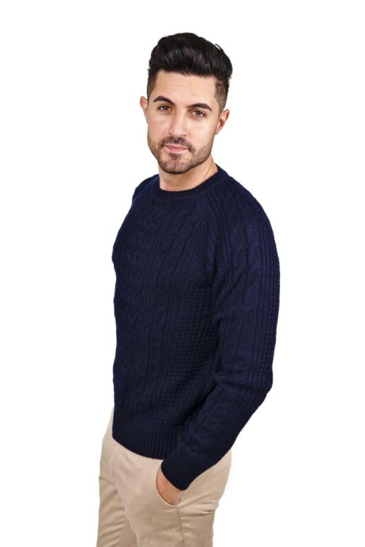 Pullover Hollywood 100% Baby Alpaka für Herren sehr kuschelig und weich