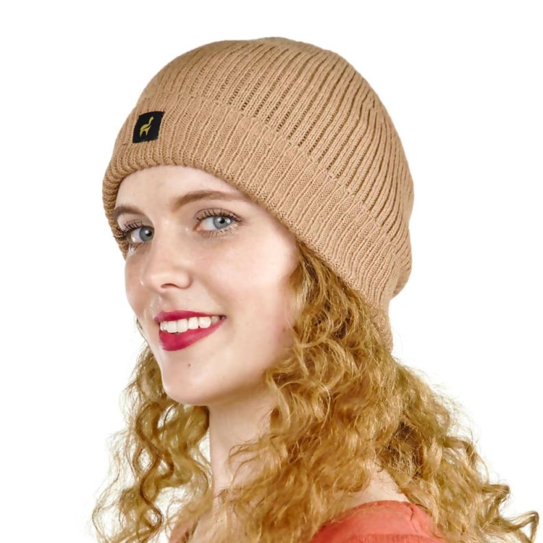 Mütze Casablanca 100% Baby Alpaka für Damen One Size für Kopfgrößen S-XL