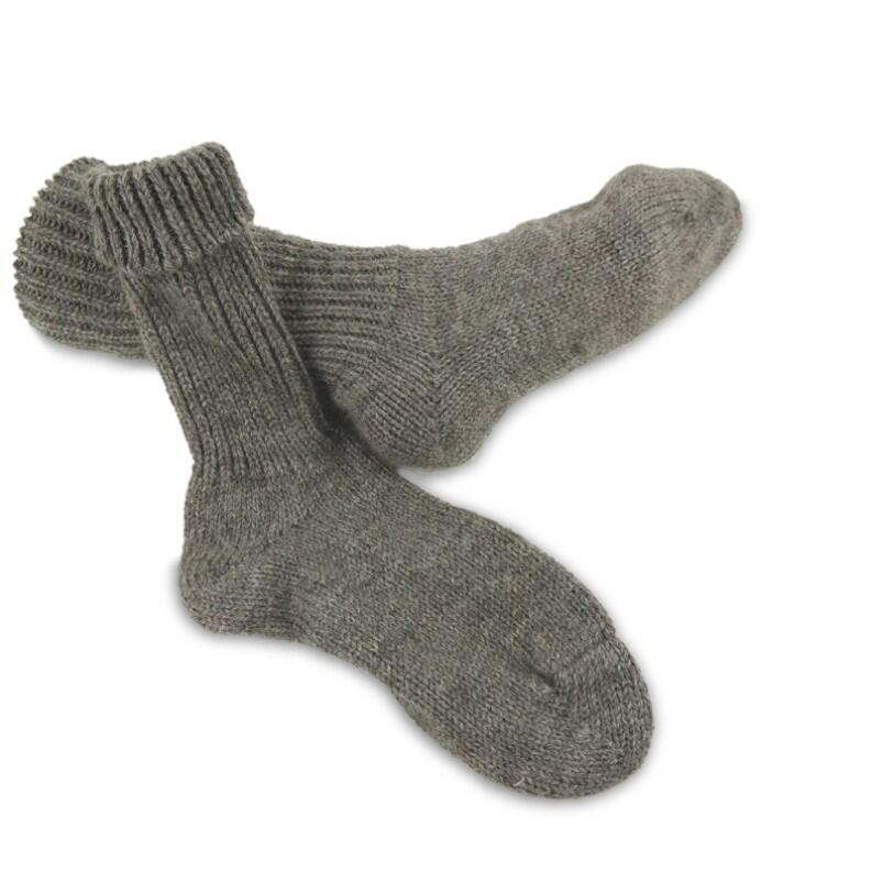Alpaka-Socken 100% Alpaka