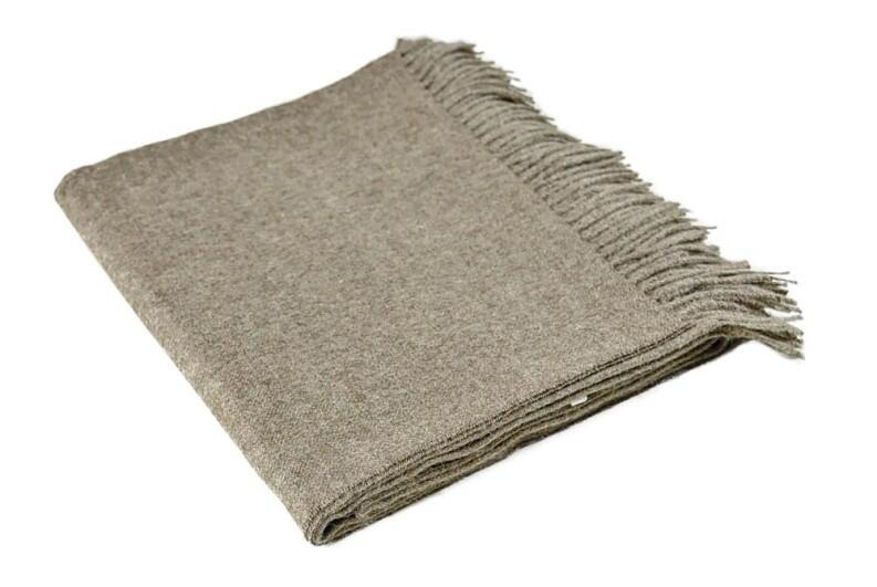 Decke Lolita Baby Alpaka mit Fransen One Size